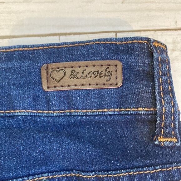 Women’s Juniors ❤️ & Lovely High-Rise Soft Stretch Denim Jeans Pants Size 1 - Picture 11 of 11